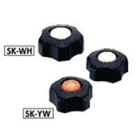 Núm Vặn Nhựa 5 Cánh Vàng OD34 NBK Dòng SK