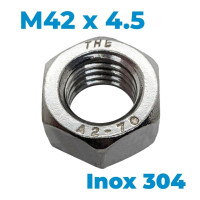 Tán Inox 304 DIN934 M42