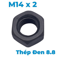 Tán Thép Đen 8.8 DIN934 M14