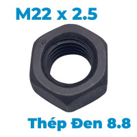 Tán Thép Đen 8.8 DIN934 M22