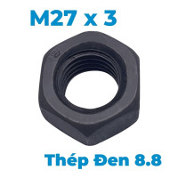 Tán Thép Đen 8.8 DIN934 M27