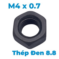 Tán Thép Đen 8.8 DIN934 M4