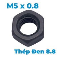 Tán Thép Đen 8.8 DIN934 M5