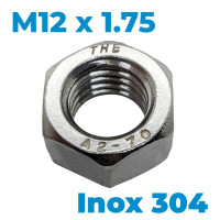 Tán Inox 304 GB6170 M12