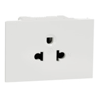 Ổ Cắm Đơn 3 Chấu Trắng 16A 250V Size S Schneider M3T426UST WE