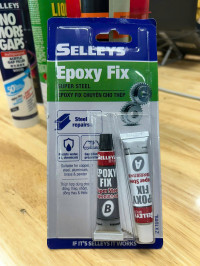 Keo Dán Kim Loại Selleys Epoxy Fix Super Steel 2x10 ml