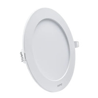 Led Panel Âm Trần Nhựa Mặt Tròn 12W Ánh Sáng Trắng MPE RPL3-12T