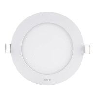 Led Panel Âm Trần Nhựa Mặt Tròn 12W - 3 Chế Độ Màu MPE RPL3-12/3C