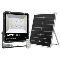 Led Pha Năng Lượng Mặt Trời 300W Ánh Sáng Trắng MPE SFLD2-300T