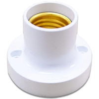 Đui Đèn E27 Loại 90 Độ Trắng Có Vít Nanoco NAE2790WM1