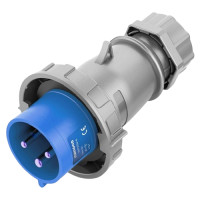 Phích Cắm Di Động 16A 3P 230V 6H IP44 Nanoco NIP013-6ECO