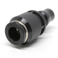 Đầu Nối Nhanh Khí Nén Nhỏ Gọn 10mm Màu Đen Pisco CPP20-10B