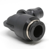 Đầu Nối Nhanh Khí Nén Nhỏ Gọn 10mm Màu Đen Pisco CPP20L-10B