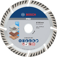 Đĩa Cắt Kim Cương 150x22.2mm Đa Năng Bosch 2608615061