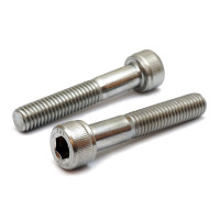Lục Giác Chìm Đầu Trụ Inox 304 UNC 1/4-20 x 2.1/2 Ren Lửng