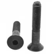 Lục Giác Chìm Col Thép Đen 12.9 DIN7991 M5x40 Ren Lửng