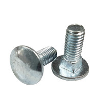 Bulong Cổ Vuông Thép Mạ Kẽm 4.8 M6x45