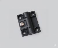 Bản Lề Nhựa Polyacetal Màu Đen Buyoung 36x43 BYHL079