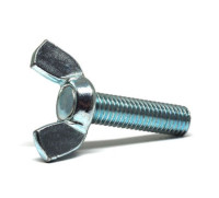 Bulong Cánh Chuồn Thép Mạ Kẽm M6x20