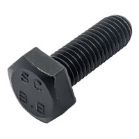 Bulong Thép Đen 8.8 GB21 M10x1.25x25 Ren Nhuyễn