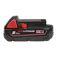 Pin RedLithium 18V 2.0Ah Milwaukee M18B2