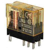 Relay loại nhỏ 8A 24V DC IDEC 2 cực 8 chân dẹp RJ2S-CL-D24