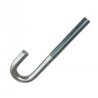 Bulong Neo Bẻ JA Thép Mạ Kẽm 8.8 M24x325 (Dài 325mm, Bẻ Móc 100, Ren 60mm)