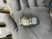 Đầu Nối Nhanh Khí Nén Đồng Ø10mm - Ren Ngoài 1/4" CDC BPC 10R02