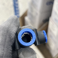 Đầu Nối Nhanh Khí Nén Chữ T Ø10x12mm CDC MPGT 1012 (Màu Đen)