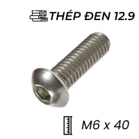 Lục Giác Chìm Mo Inox 316 ISO7380 M6x40