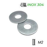 Lông Đền Phẳng Inox 304 DIN125 M2