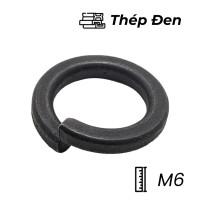 Lông Đền Vênh Thép Đen DIN7980 M6