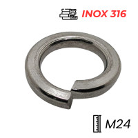 Lông Đền Vênh Inox 316 DIN127 M24 (10Con/Bịch)