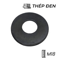 Lông Đền Phẳng Thép Đen DIN125 M18