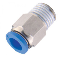 Đầu Nối Nhanh Khí Nén Ø12mm - Ren Ngoài 1/2