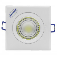 Đèn LED Downlight Âm Trần Màu Trắng 5W Paragon PRDGG90L5/65