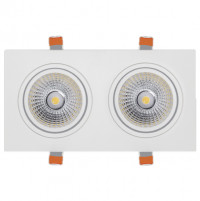 Đèn LED Downlight Âm Trần Màu Vàng 2x10W Paragon OLS210L20/30