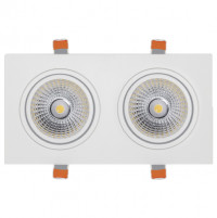 Đèn LED Downlight Âm Trần Màu Trung Tính 2x10W Paragon OLS210L20/D/42