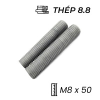 Guzong Thép Nhúng Nóng Kẽm 8.8 M8x50