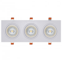 Đèn LED Downlight Âm Trần Màu Trung Tính 3x10W Paragon OLS310L30/42