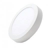 Đèn Led Panel Ốp Trần Thân Tròn Trắng 12W MPE SRPL-12T Màu Trắng