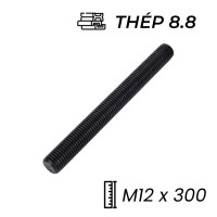 Guzong Thép Đen 8.8 M12x300