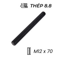 Guzong Thép Đen 8.8 M12x70