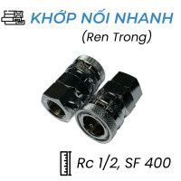 Khớp Nối Nhanh Khí Nén Bi Cái Ren Trong Rc1/2 CDC SF 400