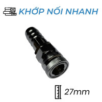 Khớp Nối Nhanh Khí Nén Bi Cái Đuôi Chuột 27mm CDC SH 800