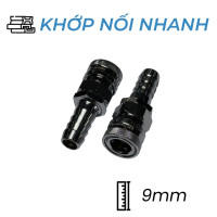 Khớp Nối Nhanh Khí Nén Bi Cái Đuôi Chuột 9mm CDC SH 20