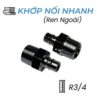 Khớp Nối Nhanh Khí Nén Đực Ren Ngoài R3/4 CDC PM 600