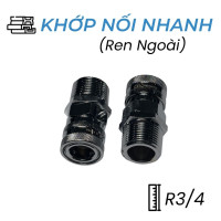 Khớp Nối Nhanh Khí Nén Bi Cái Ren Ngoài R1/2 CDC SM 400