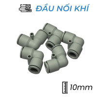 Đầu Nối Nhanh Khí Nén Cong Ø10mm CDC MPUL 10-W (Màu Trắng)