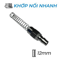 Khớp Nối Nhanh Khí Nén Đực Siết Ống Ø12mm CDC PN 12